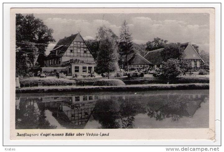 Postcard - Ausflugsort "Engelmannsbake"    (7018) - Vechta