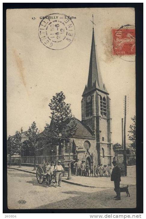 27  -  GENTILLY  --  L'Eglise - Gentilly