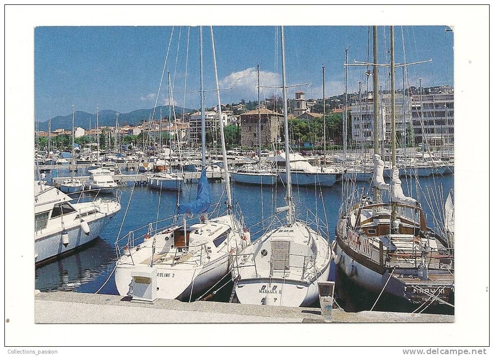 Cp, 83, Sainte-Maxime, Le Port, écrite - Sainte-Maxime