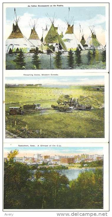 Souvenir Folder Of Canadian Souvenir Views Winnipeg To The Rockies Cover Is Damaged And Pictures Are Loose Great Picture - Other & Unclassified