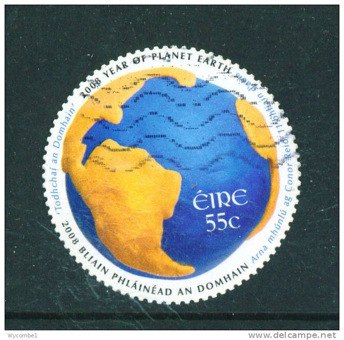 IRELAND  -  2008  Year Of Planet Earth  55c  Self Adhesive  FU  (stock Scan) - Usati