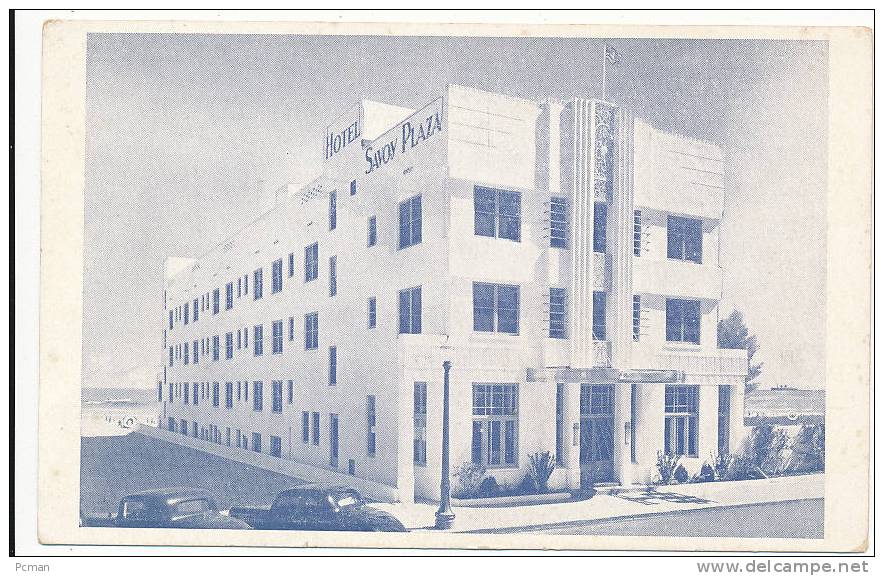 SAVOY PLAZA HOTEL, 425 OCEAN DRIVE, ON THE OCEAN, MIAMI BEACH, FLORIDA - Circa 1950 - Miami Beach