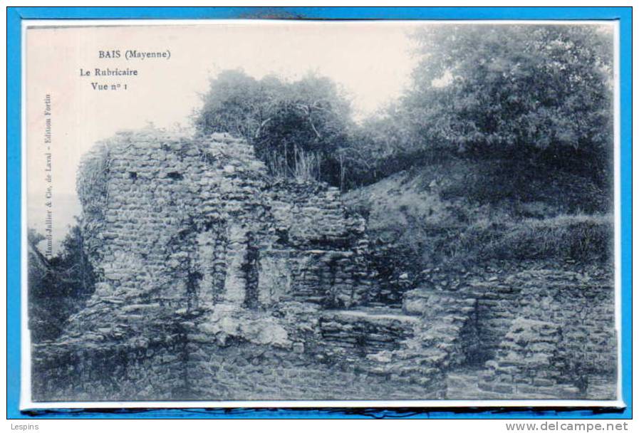 53 - BAIS -- Le Rubricaire - Bais