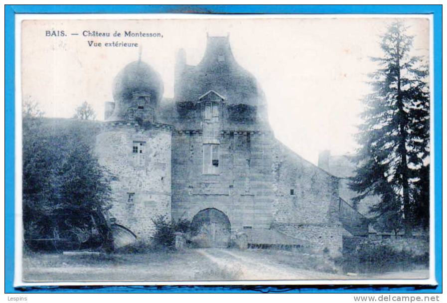 53 - BAIS -- Château De Montesson - Vue Extérieure - Bais