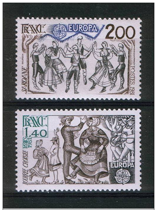 FRANCE 1981. EUROPA-CEPT. MNH. SANS CHARNIERE.NEUF.SES 570 - 1981