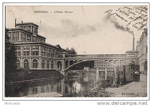 CPA 77 NOISIEL - L Usine Menier - Noisiel