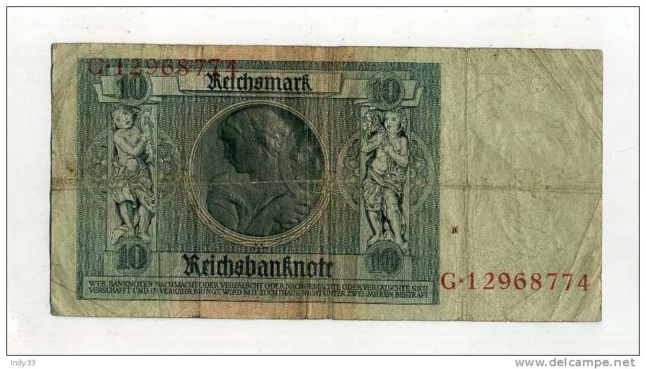 - ALLEMAGNE . 10 M. 1929. - 10 Mark