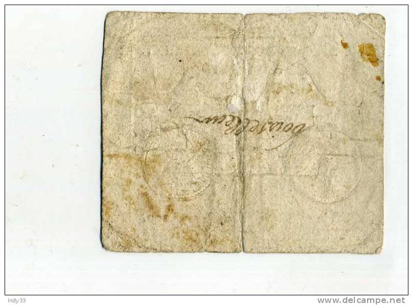 - FRANCE .ASSIGNAT DE 15 S. . 1792 . - Assignats