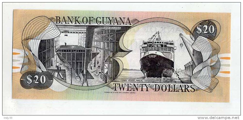 - GUYANA . 20 $  . - Guyana