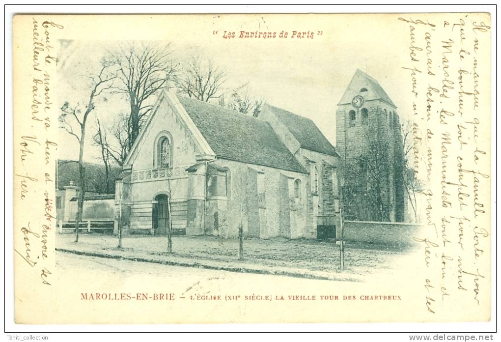 MAROLLES-en-BRIE - L'Eglise - Marolles En Brie