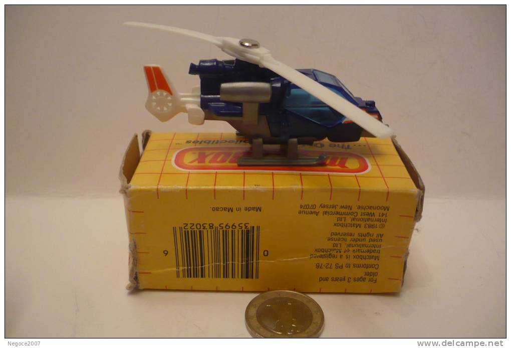 MATCHBOX   MB 46 :  MISSION  CHOPPER     AU 1/75éme ?? - Matchbox