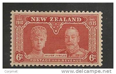 NEW ZEALAND -1935 SILVER JUBILEE - Yvert # 209 - MINT LH - Unused Stamps