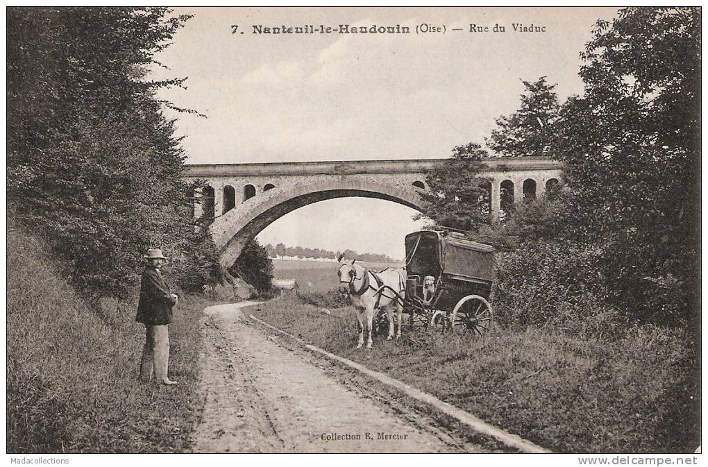 Nanteuil-le-Haudouin  (60) : La Rue Du Viaduc - Nanteuil-le-Haudouin