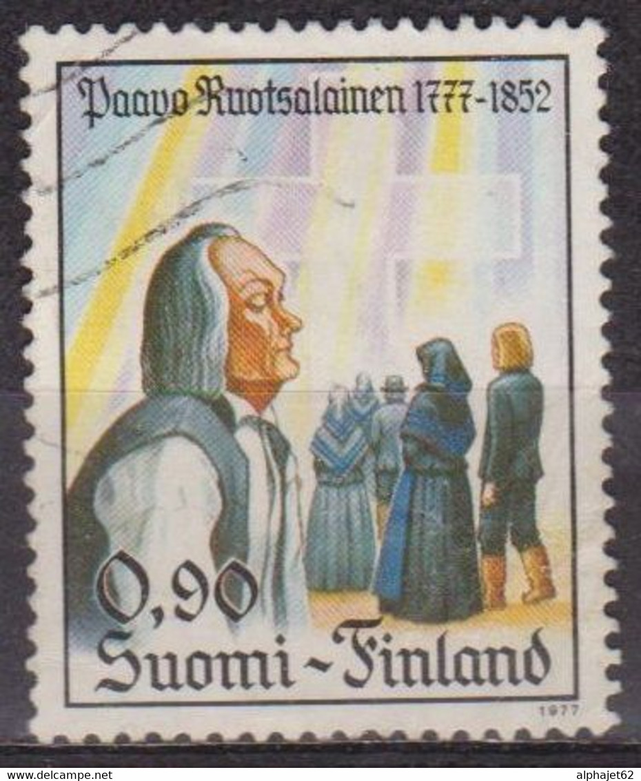 Mouvement Piétiste - FINLANDE - Paavo Ruotsalainen - N° 777 - 1977 - Used Stamps