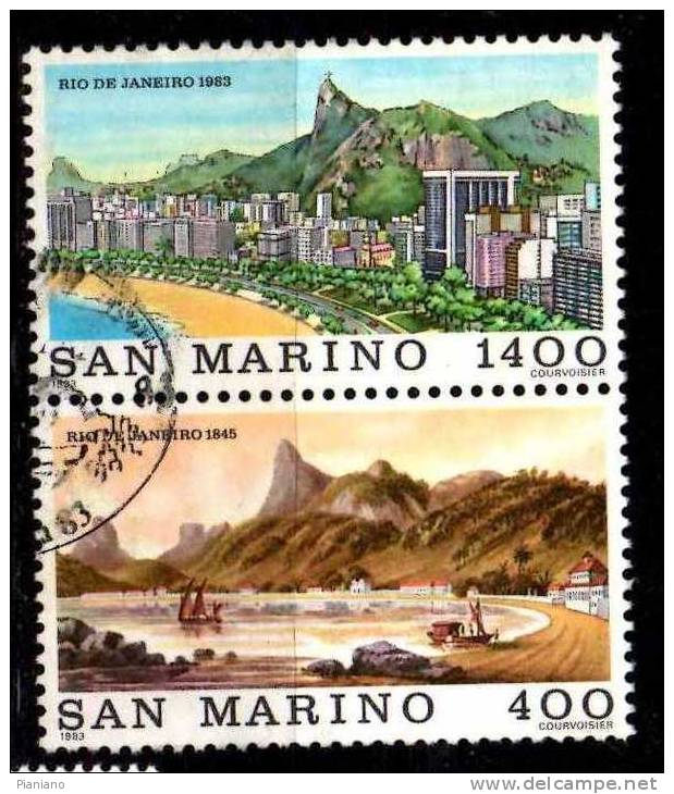 PIA - SMA - 1983 : Rio De Janeiro 1845 E 1983  - (SAS 1126-27) - Usados