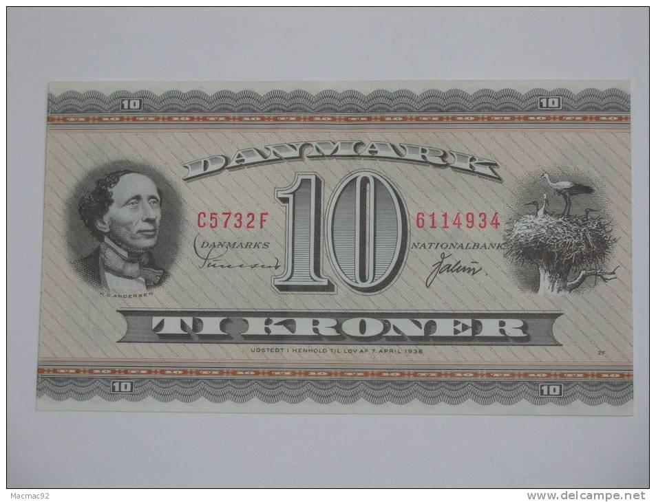 10 Couronne Danmark - Ti Kroner - DANEMARK- - Denemarken