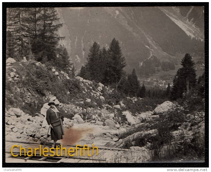 VERS 1930 - VIEILLE PHOTO - HAUTE SAVOIE - ENVIRONS D' ANNECY- LE FIER - Format 15 X 12 Cm - Sonstige & Ohne Zuordnung