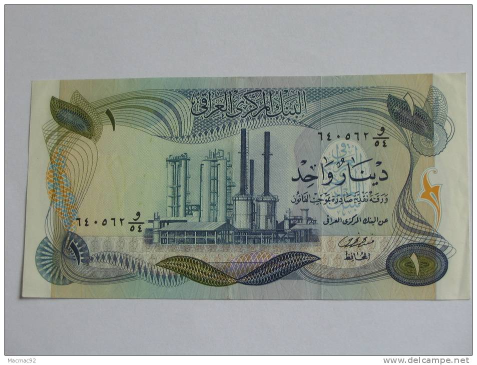 1 One Dinar - IRAQ- Central Bank Of Irak - Irak