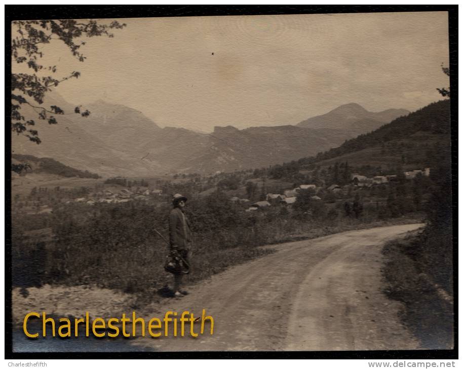 VERS 1930 - VIEILLE PHOTO - HAUTE SAVOIE - VERCHERES - SEYTHENEX  ( Environs De Faverges - Annecy ) - Format 15 X 11 Cm - Otros & Sin Clasificación