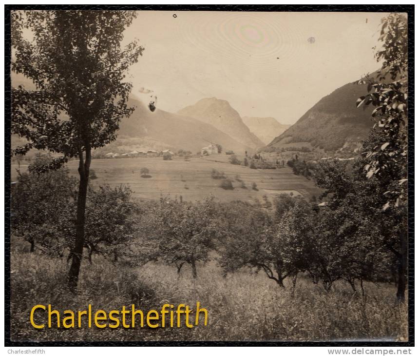 VERS 1930 - VIEILLE PHOTO - HAUTE SAVOIE - SEYTHENEX  ( Environs De Faverges - Annecy ) - Format 14 X 12 Cm - Other & Unclassified