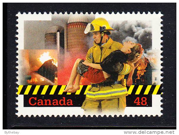 Canada MNH Scott #1986 48c Volunteer Firefighters - Nuevos