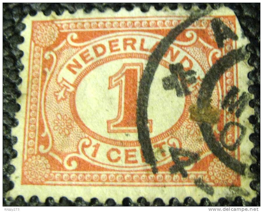 Netherlands 1898 Numeral 1c - Used - Oblitérés