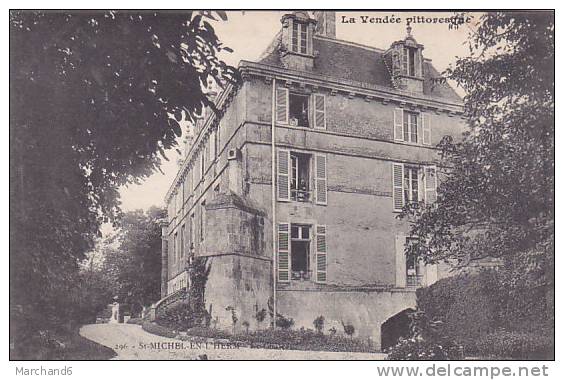 VENDEE SAINT MICHEL EN L HERM LE CHATEAU A M LE ROUX SENATEUR Editeur GMD Photo Dugleux - Saint Michel En L'Herm