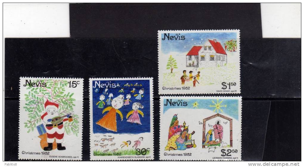 NEVIS 1982 CHRISTMAS - NATALE - NOEL - NATIVIDAD - NATAL - WEIHNACHTEN MNH - St.Kitts En Nevis ( 1983-...)