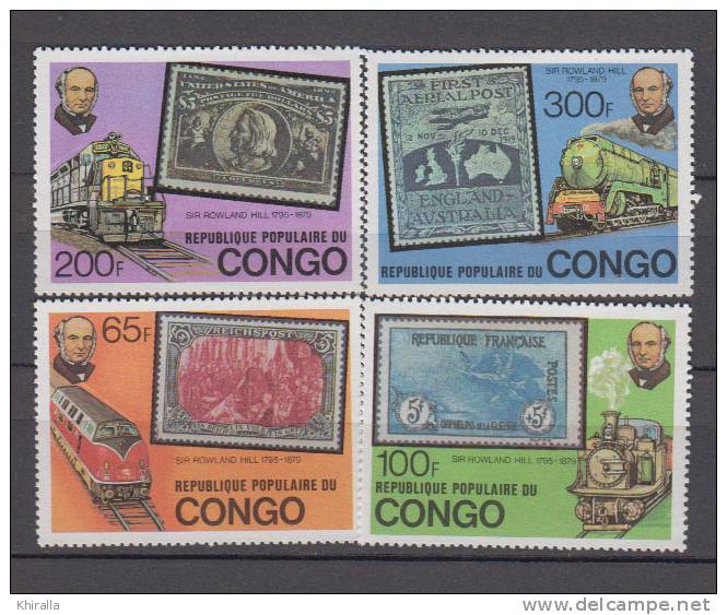 CONGO  1979    544/547     COTE  7.00   EURO     (135) - Other & Unclassified