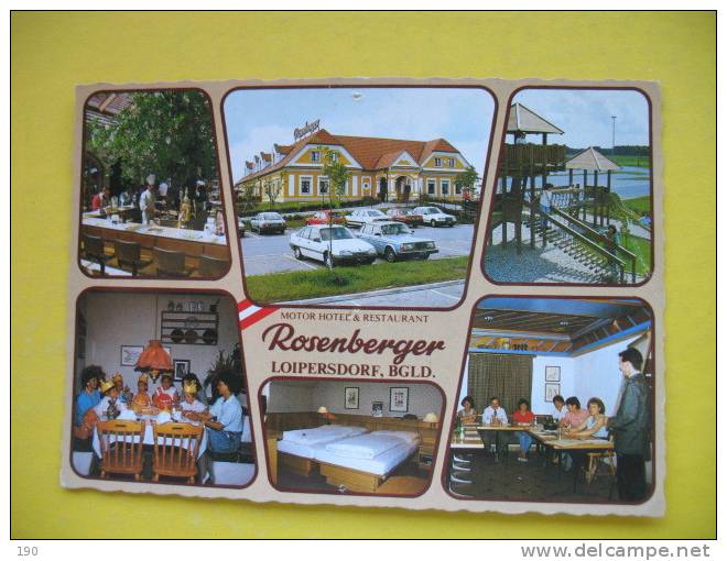 MOTOR HOTEL&RESTAURANT ROSENBERGER LOIPERSDORF - Andere & Zonder Classificatie