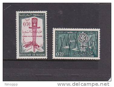 Morocco 1962 Malaria Eradication MNH - Against Starve