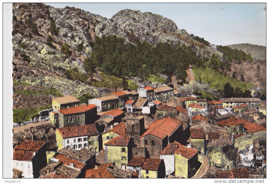 La Garde Freinet Vue Aérienne Lapie Fin Des Années 50 - La Garde Freinet