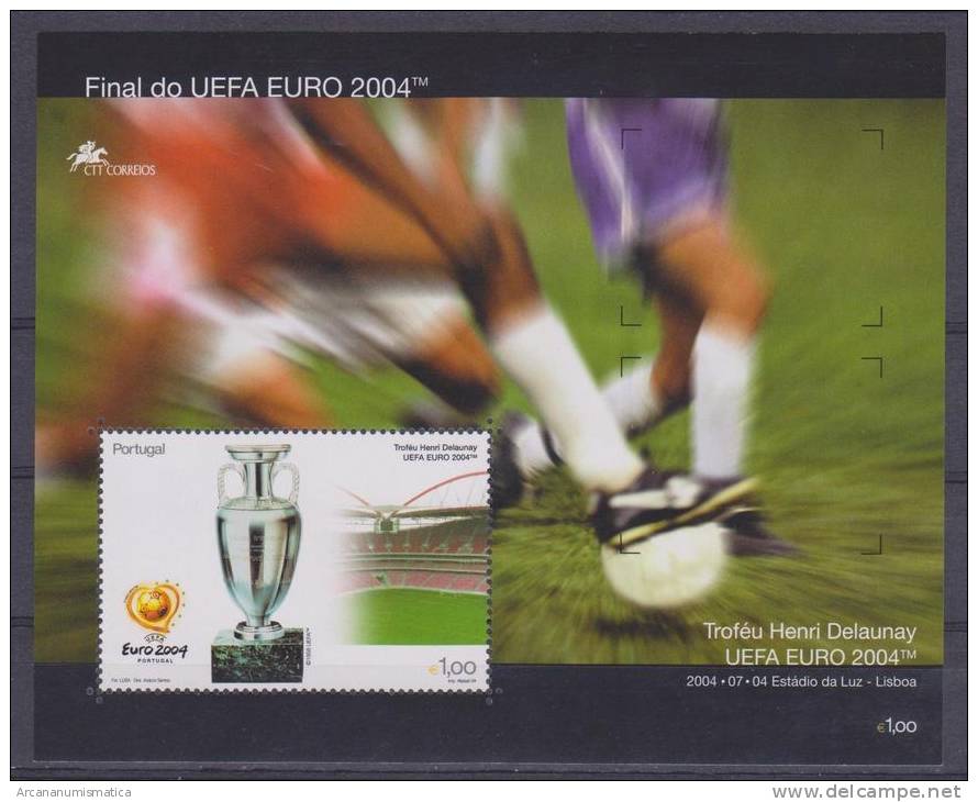 PORTUGAL  2004   Nuevo Block "UEFA EURO 2004"    S-578 - UEFA European Championship