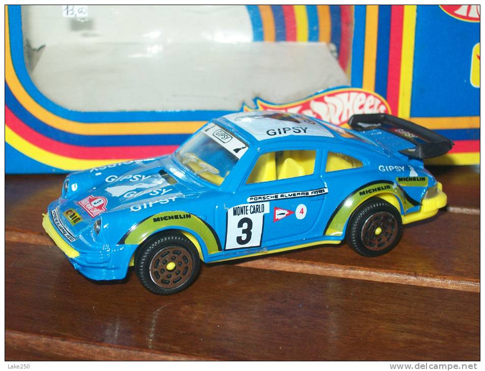 HOT WHEELS - PORSCHE 911  Avec Sa  Boite Scala 1/43 - Hot Wheels