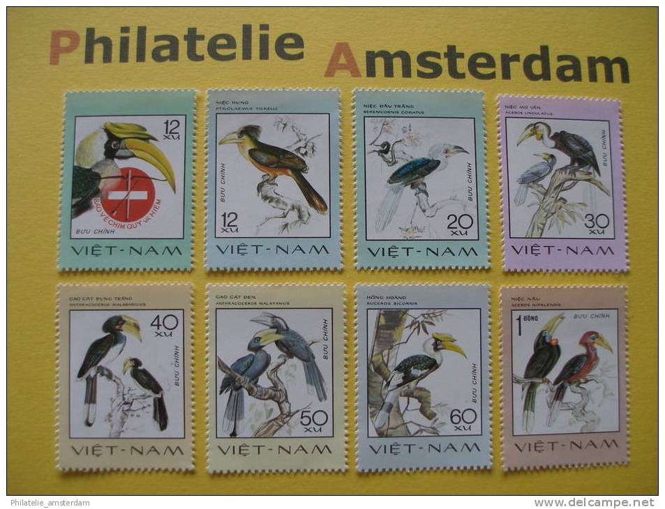 Vietnam 1977, FAUNA BIRDS OISEAUX VOGELS VÖGEL AVES UCCELLI: Mi 898-05, (*) - Autres & Non Classés