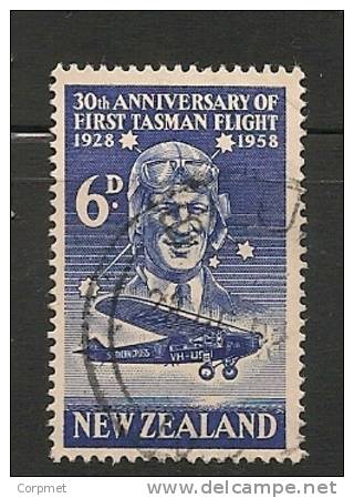 NEW ZEALAND -1958 - AIR MAIL  Yvert # A9 - USED - Airmail