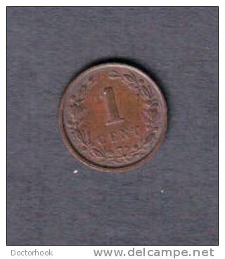 NETHERLANDS    1  CENT  1900 (KM # 107) - 1 Cent