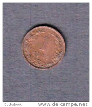 NETHERLANDS    1  CENT  1901 (KM # 130) - 1 Cent