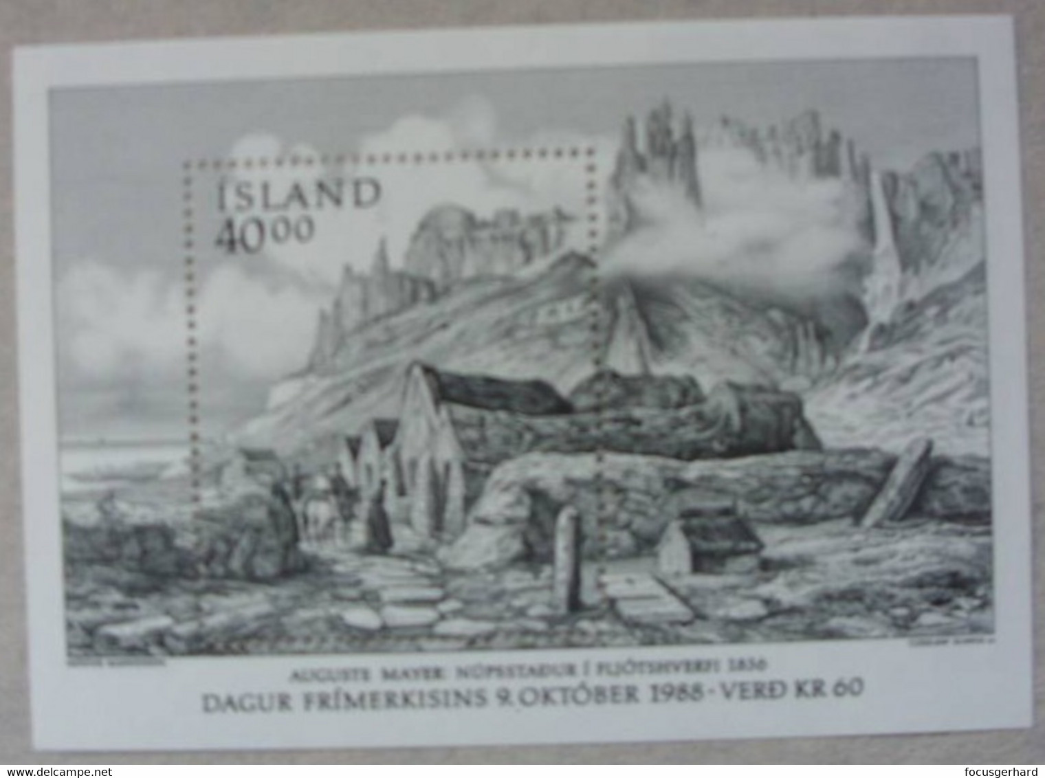 Island Landschaft  1986   ** - Unused Stamps