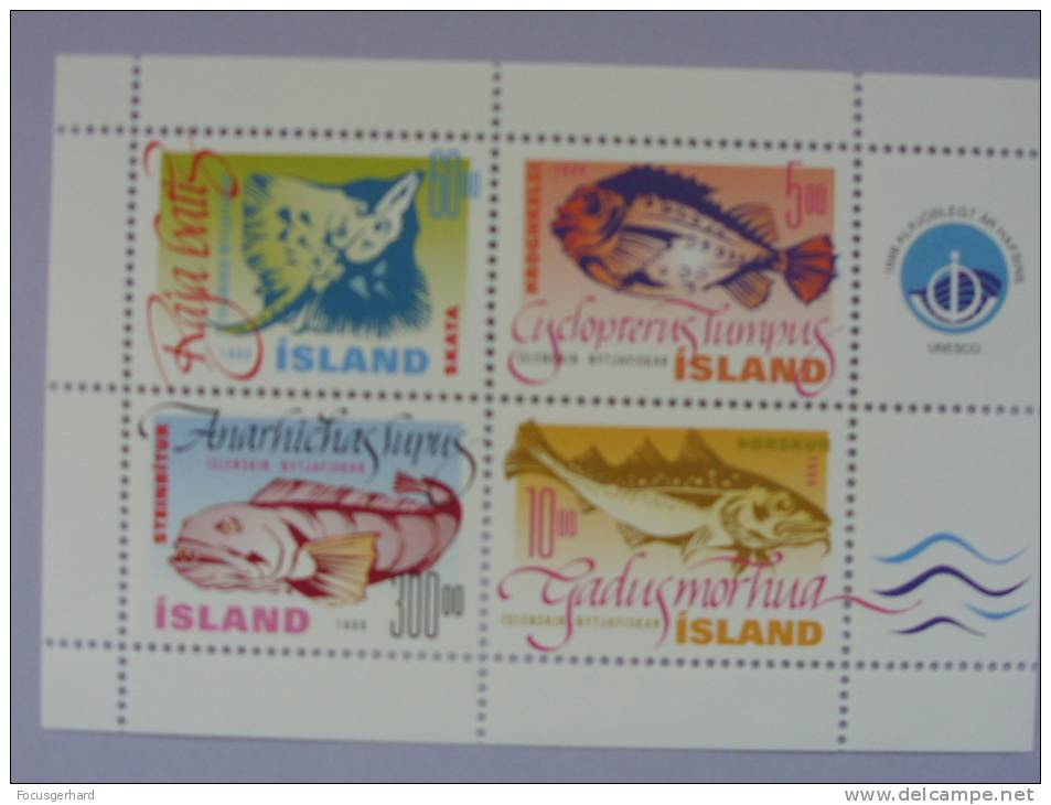 Island   Fische  1998   ** - Neufs