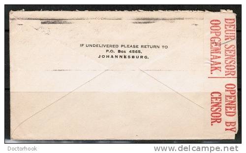 SOUTH AFRICA   1940 CENSOR COVER  From Johannesburg TO New York (5/XI/40) - Covers & Documents