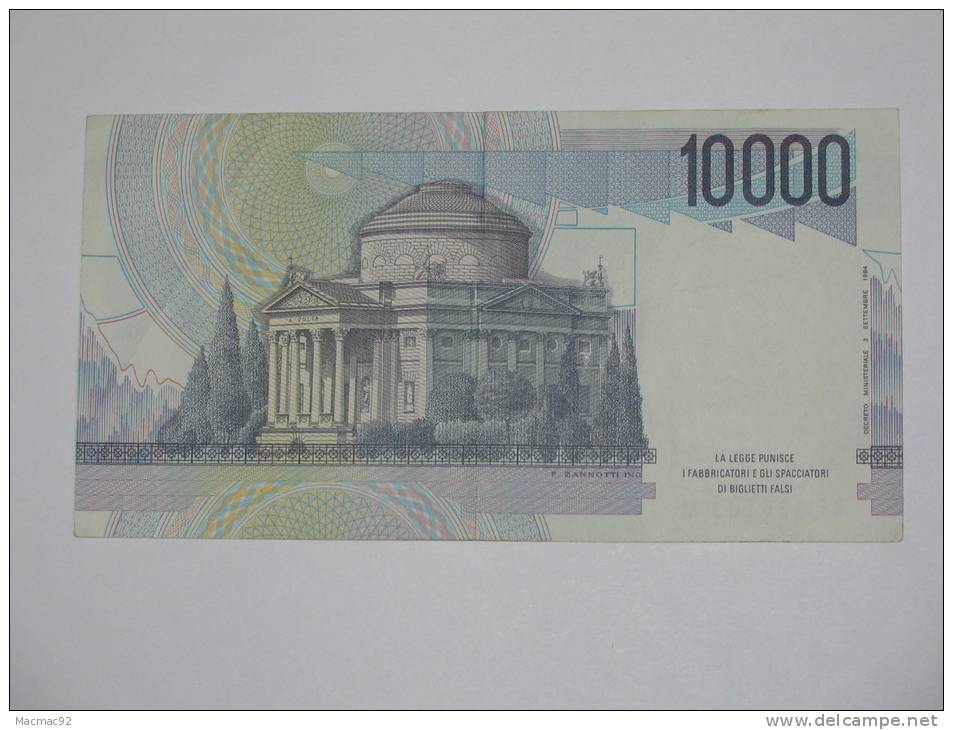 10000 LIRE - Diecimila - ITALIE  - Banca D´Italia 1984. - 10000 Lire