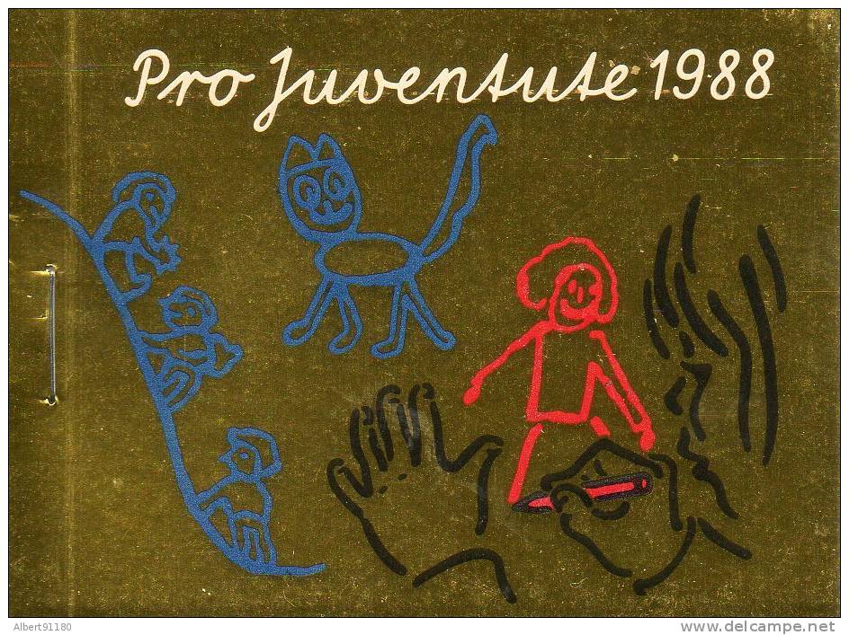 SUISSE Pro Juventute 1988 N°c1310 - Carnets