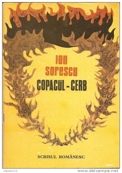 "Copacul - Cerb" - Ion Sorescu - Ill. Penisoara - Ed. Scrisul Românesc 1990 [poésie / Poems / Dichtungen / Poesii] - Poesía