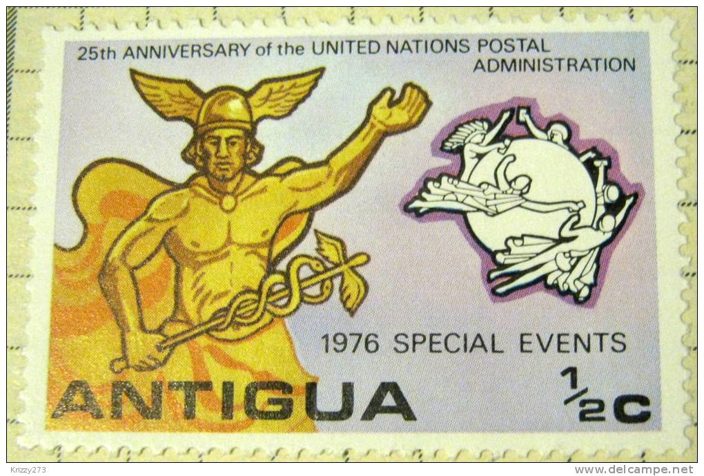 Antigua 1976 25th Anniversary Of The UN Postal Administration 0.5c - Mint - 1960-1981 Ministerial Government