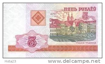 Belarus-5  Roubes 2000 Years -  UNC - Wit-Rusland