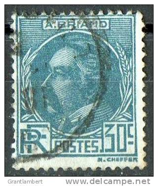 France 1933 Celebrities - Briand Obl. - Used Stamps