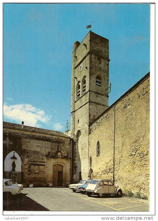 17408 - POMEROLS -  L´EGLISE ( 2CV CITROËN ) - Other & Unclassified