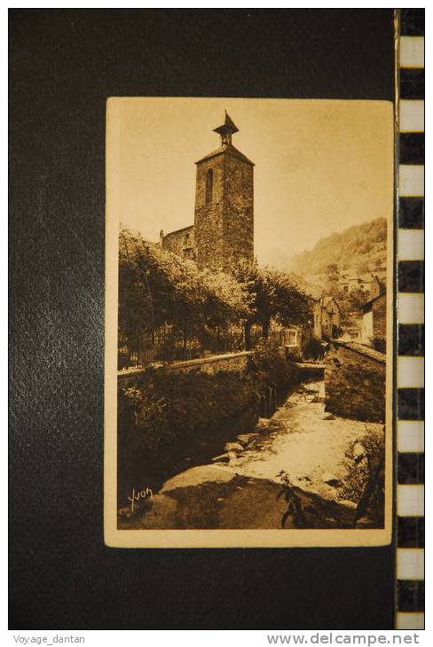 CP  ARIEGE- AX LES THERMES  -LA DOUCE FRANCE- CHAPELLE ST JEROME- N°659  EDITIONS YVON- NON VOYAGEE - Ax Les Thermes