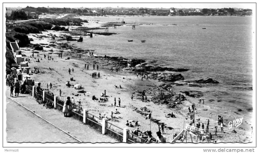 Tharon Plage La Plage Vers Le Cormier Gaby Artaud 11 Carte Animée Vélos Concours Des Plages Le Figaro - Tharon-Plage